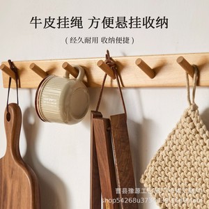 Black Walnut Wood Heat Insulating Mat Thickened Solid Wood <b>Placemat</b> <b>For</b> Casserole Dishes Anti Scald <b>Table</b> Mat Reusable - Product Image 5