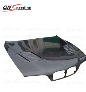 GTR STYLE CARBON FIBER <strong>ENGINE</strong> HOOD BONNET for BMW 5 SERIES E39 530I - Product Image 2