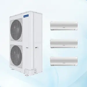 Gree GMV5 Inverter AC, Unit AC langit-langit kaset HVAC pusat pemanas pendingin, Inverter AC Multi terpisah R410a