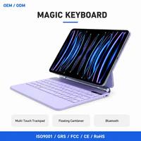 Funda con Teclado para iPad Air 11" M4/M3/M2, Air 10.9" 5.ª/4.ª Gen., Pro 11" 4.ª-1.ª Gen. - Trackpad Flotante con Bluetooth OEM ODM