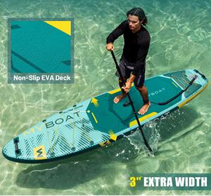 Tabla de Paddle Surf Hinchable Personalizada al por Mayor 11'6''*35''*6'' para Pesca de Lubina - Product Image 1