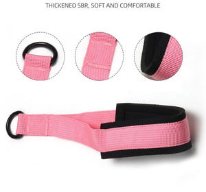 <span class=keywords><strong>Kit</strong></span> de barre de Pilates de sport rose pour femmes avec 4 <span class=keywords><strong>bandes</strong></span> de résistance Equipement de Pilates portable pour la <span class=keywords><strong>musculation</strong></span> à domicile - Product Image 4