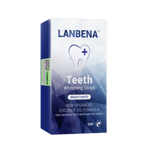 LANBENA avancée blanchiment des dents bandes sèches pour les dents à usage quotidien - Product Image 1