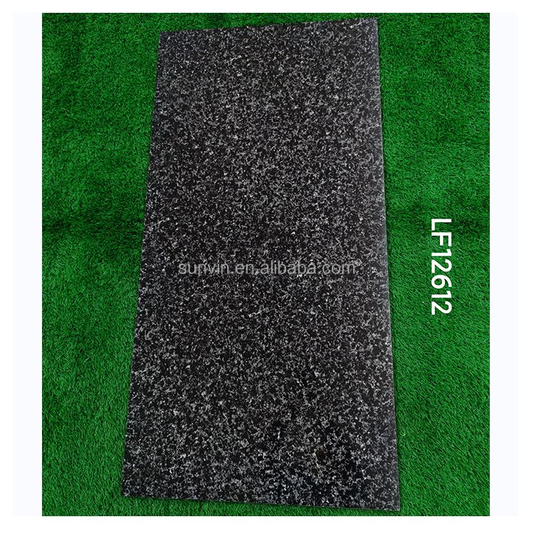 1200x600 Artificial Marble Effect Floor Polished Marble Tile With White Veins Porcelain Black And White Marble Tiles