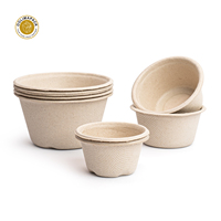 OOLIMAPACK Tasse à sauce blanche en fibre de canne à sucre biodégradable de nouvelle conception