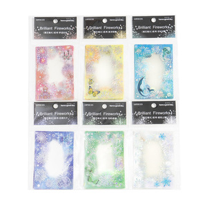 10 pegatinas por paquete, serie de fuegos artificiales brillantes, pegatinas plateadas en 3D <span class=keywords><strong>con</strong></span> temática de fuegos artificiales para planificador - Product Image 5