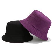 Chapeaux Bob Réversibles en Velours Côtelé pour Hommes et Femmes – Style Pêcheur, Large Bord, Idéaux pour les Voyages et les Loisirs en Extérieur en Été