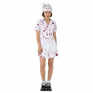 <span class=keywords><strong>Disfraces</strong></span> <span class=keywords><strong>de</strong></span> <span class=keywords><strong>Enfermera</strong></span> Zombi a Juego para Mamá e Hija, Atuendo <span class=keywords><strong>de</strong></span> <span class=keywords><strong>Enfermera</strong></span> Sangrienta y Aterradora para Halloween, Disfraz <span class=keywords><strong>de</strong></span> Cosplay para Padres e Hijos con Temática <span class=keywords><strong>de</strong></span> Terror - Product Image 2
