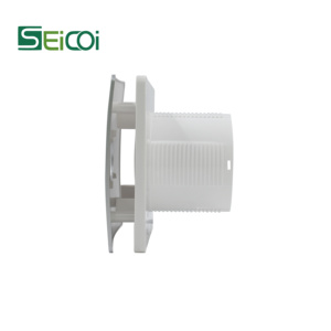 Ventilateur d'extraction carré électrique en plastique ABS pour salle de bain, montage mural, IP44, 90m³/h, économie d'énergie pour la ventilation domestique, OEM/ODM - Product Image 4