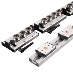 Guide linéaire en aluminium série SGR25 rail linéaire 550mm SGB25-3 SGB25-4 SGB25-5 roulement à rouleaux