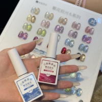 ZRKGEL Vernis à ongles gel effet œil de chat professionnel longue tenue, formule non toxique auto-nivelante rapide, conception de logo gratuite OEM