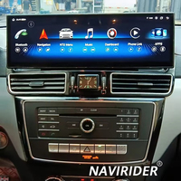 Autoradio Android 14,9 pouces pour tableau de bord, lecteur multimédia, écran, CarPlay sans fil, GPS, 1 an de garantie, Mercedes Benz ML GL GLE GLS W166 X166