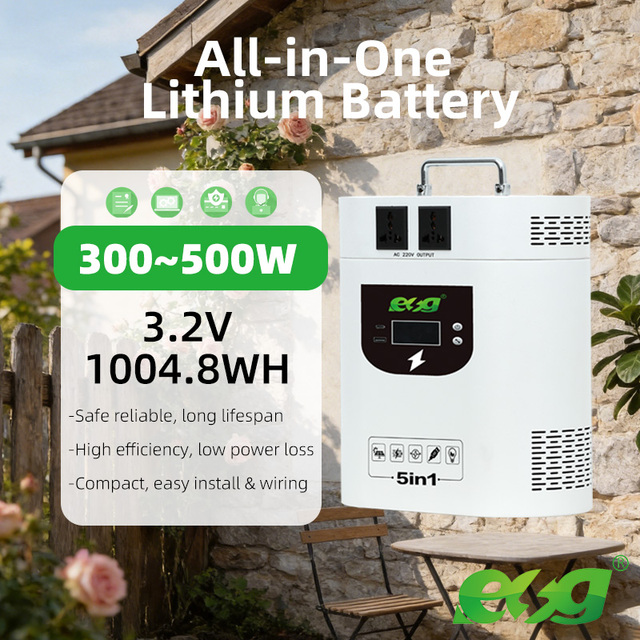 ESG Portable Solar Power Station 300W 500W 1000W 1000WH 2000WH Type C USB for Home and Camping