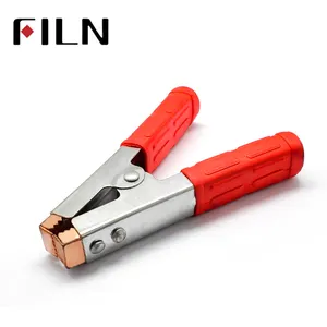 FILN 156mm 600A Insulated Temporary circuit connection Heavy Duty Car Van Battery Alligator Clamps