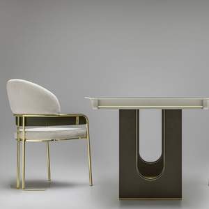 Juego de Comedor Rectangular Moderno y Duradero Safir con 4 Sillas de Madera MDF con Respaldo Sólido - Product Image 3