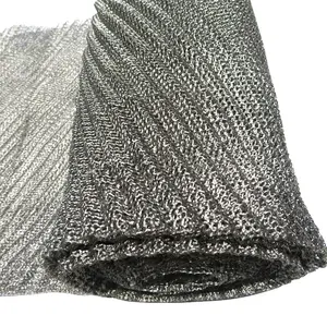 Manchon de tricot d'acier inoxydable d'OEM de protection contre l'usure d'abrasion tissant la maille tricotée pour protéger