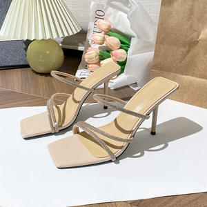 Sandales élégantes à talons fins pour femmes, style été 2026, chaussures à enfiler pour l'extérieur - Product Image 6