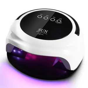 98W T2 PLUS UV LED Nail Lamp intelligent induction phototherapy machine 42 LEDs SUN Light For Curing UV Gel Nail Polish