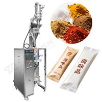 Roterende achtervoedingsfolie-afdichtingsmachine met ronde hoeken voor poederverpakking, vacuümvoeding, fruitpoeder, pneumatische PLC-besturing