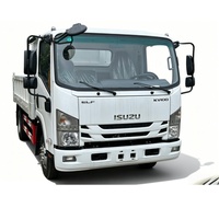 Truk Kota Baru RHD Isuzu 4x2 7 Ton Diesel Euro 4 Mesin Weichai Gearbox Cepat Tangguh Sasis SINOTRUK Konstruksi Perkotaan