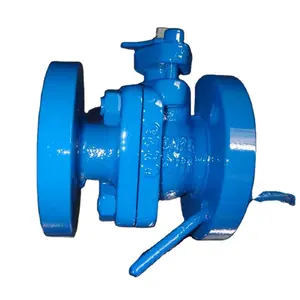 Din Cast Iron Pn10/16 2pcs Ball Valve