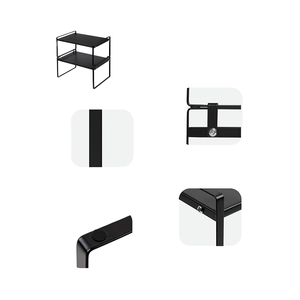 Scaffali <span class=keywords><strong>per</strong></span> Armadietti in Acciaio Inossidabile Resistenti, Organizzatore Impilabile <span class=keywords><strong>per</strong></span> Dispensa e <span class=keywords><strong>Cucina</strong></span>, Ampio e Alto - Product Image 5