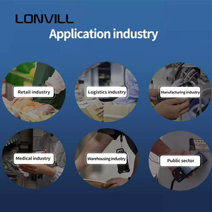 Lonvill gồ ghề PDA thu thập dữ liệu máy PDA Máy quét tùy chỉnh di động 1D 2D mã vạch quét PDA thiết bị đầu cuối - Product Image 5