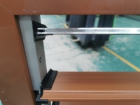 Persienne en aluminium aluminium fabricant de fenêtres à persiennes jalouses en aluminium