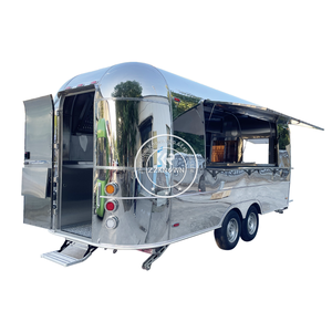 Camión de Comida Rápida Móvil 2025, Carrito de Comida Callejera Europeo, Carro de Comida Rápida Pequeño, Horno de Pizza, Remolque de Comida con Helados, Camión de Café - Product Image 2