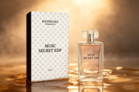 Vente en gros de parfum floral romantique en spray Eau de Parfum MUSC SECRET, fabrication sous marque privée, expédition stable, longue durée, luxueux