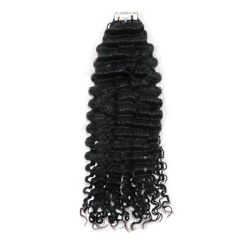 vietnamese tape ins extensions brazilian virgin remy 100human hair 30inch long natural wave tape in hair extensions black women