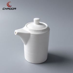 Bình Đựng Nước Tương Bằng Gốm Sứ Trắng Lọ Đựng Nước Tương Trắng Lọ Đựng Nước Tương Bằng Gốm Sứ Được Thiết Kế Đơn Giản Bằng Sứ Gia Vị 130Ml - Product Image 4