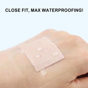 Parche de gasa médica transparente con almohadilla absorbente incorporada, cubierta protectora, vendaje estéril para bebés y niños - Product Image 6