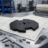 Pièces de vide en alliage d'aluminium sur mesure, usinage CNC, composants de dispositifs de vide