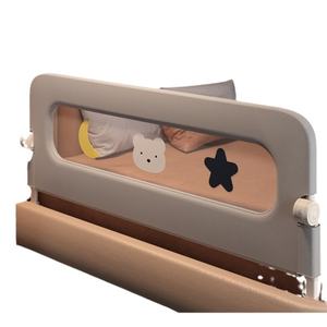 Barandilla de Seguridad Plegable y Ajustable en Altura para Cama de Bebé, Barrera Anticaídas para Camas de Todos los Tamaños, para Niños Pequeños e Infantes - Product Image 6