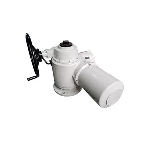 Aktuator listrik dioperasikan bermotor pintar Multi putaran IP68, tidak intrusif, pengendali jarak jauh, untuk bahan kimia - Product Image 4