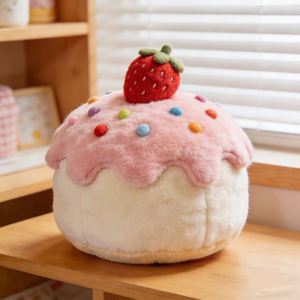 OEM/ODM Manufacturer Wholesale Stuffed Strawberry Cake Plush Doll Sofa Decoration - Product Image 1
