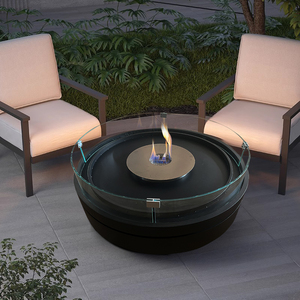 <span class=keywords><strong>Insert</strong></span> de carrelage de mosaïque de cheminée à l'éthanol en acier inoxydable au design moderne fait à la main <span class=keywords><strong>pour</strong></span> une utilisation intérieure et extérieure - Product Image 1