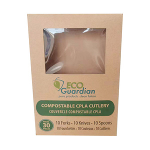 Boîte d'emballage en papier kraft écologique pliante en carton <span class=keywords><strong>Couverts</strong></span> Vaisselle Cuillère Spork pour couteau Boîte en papier d'emballage cadeau pour couteau - Product Image 6