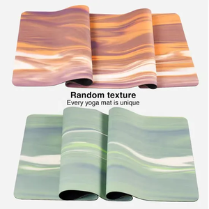 Hot verkopende yogamat met aangepast logo, tie-dye, biologisch, natuurlijk rubber, fitness, multicolor - Product Image 3