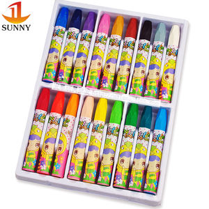 Crayons Jumbo Lavables Non Toxiques pour Tout-Petits Poignée Triangulaire pour un Maintien <span class=keywords><strong>Facile</strong></span> Ensemble Multi-Couleurs Enfants Apprentissage et <span class=keywords><strong>Dessin</strong></span> Précoce - Product Image 6