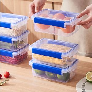 Conteneur de stockage pour réfrigérateur de qualité alimentaire OEM avec fermeture, boîte de rangement en plastique transparente extra profonde et extra épaisse, scellée - Product Image 2