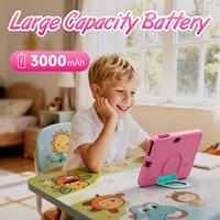 Tablet Anak 7 Inci 1024x600 Android Quad Core 2GB 32GB Perangkat Edukasi Pembelajaran WiFi Permainan Puzzle