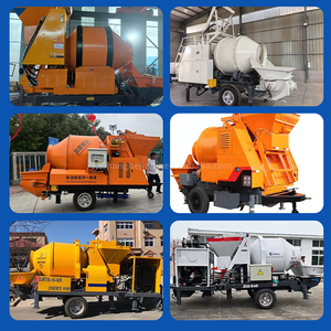Pompe à béton SHANGHE, mini-pompe haute efficacité, moteur 5,5 kW, productivité 30 m³/h, portée verticale 160 m, portée horizontale 300 m - Product Image 3