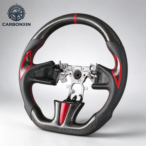 Volant de voiture en fibre de carbone forgée pour Infiniti Q50 G37 Qx70 Fx35 G37s Q60 Q70 Q50s G35 Ex35 Q40 G37x M37 Qx60 Sedan 2014 - Product Image 3