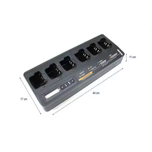 Per Radio MOTO-ROLA PMPN4289 caricatore multiplo 6 Walkies <span class=keywords><strong>Talkie</strong></span> DP4600e R7 DP2400 DP4800 DP4400 Radio bidirezionale DP2600 DP3400 - Product Image 4