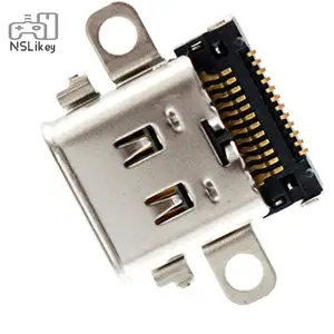 NSLikey Replacement Type C Charging Port for Nintendo Switch Type C Charger Socket Connector