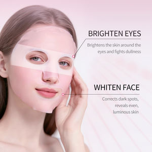 Masker Lembar Wajah Penuh DR RASHEL Niacinamide Mengoreksi Flek Hitam, Mengungkapkan Kulit Bercahaya Merata, Memutihkan Kulit, Hydrogel - Product Image 4