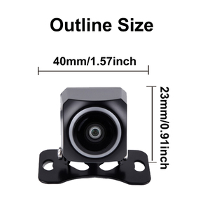 Caméra de sécurité AHD 1080P pour voiture, sans angle mort, grand angle 178°, vision nocturne couleur, résistante aux intempéries, pour remorque, fourgonnette, ODM - Product Image 2