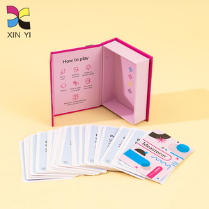 Tùy chỉnh in thẻ giấy boong trò chơi cho người lớn và gia đình bên thanh KTV chơi uống say Băng phá vỡ Bộ nhớ thẻ trò chơi - Product Image 3